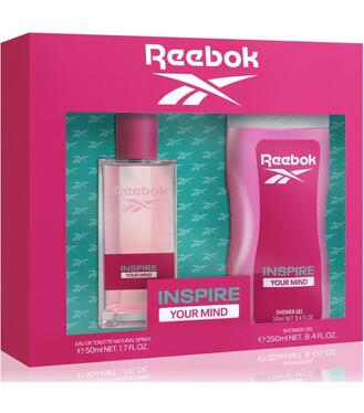 Balíček vianočný dámsky Reebok inspire set Edt50ml + gél 250ml