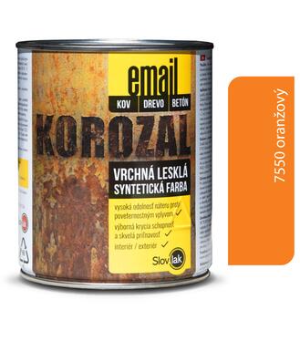 Korozal EMAIL 7550 oranžový 0,75kg