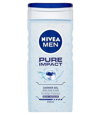 Nivea Men Pure Impact, Sprchový gél pre mužov 250ml