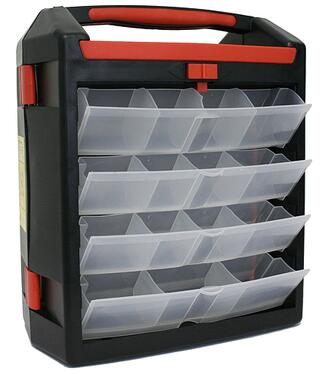 Organizer plastovy 30 zasuviek