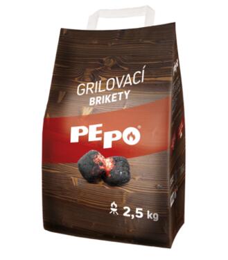 PEPO Grilovacie brikety 2,5kg