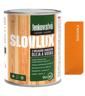 Slovlux tenkovrstvá lazúra borovica 10l