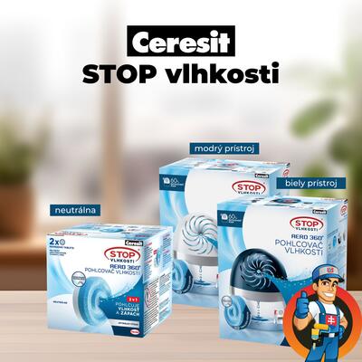 Ceresit stop vlhkosti až do -15%