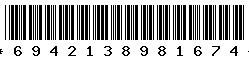 6942138981674